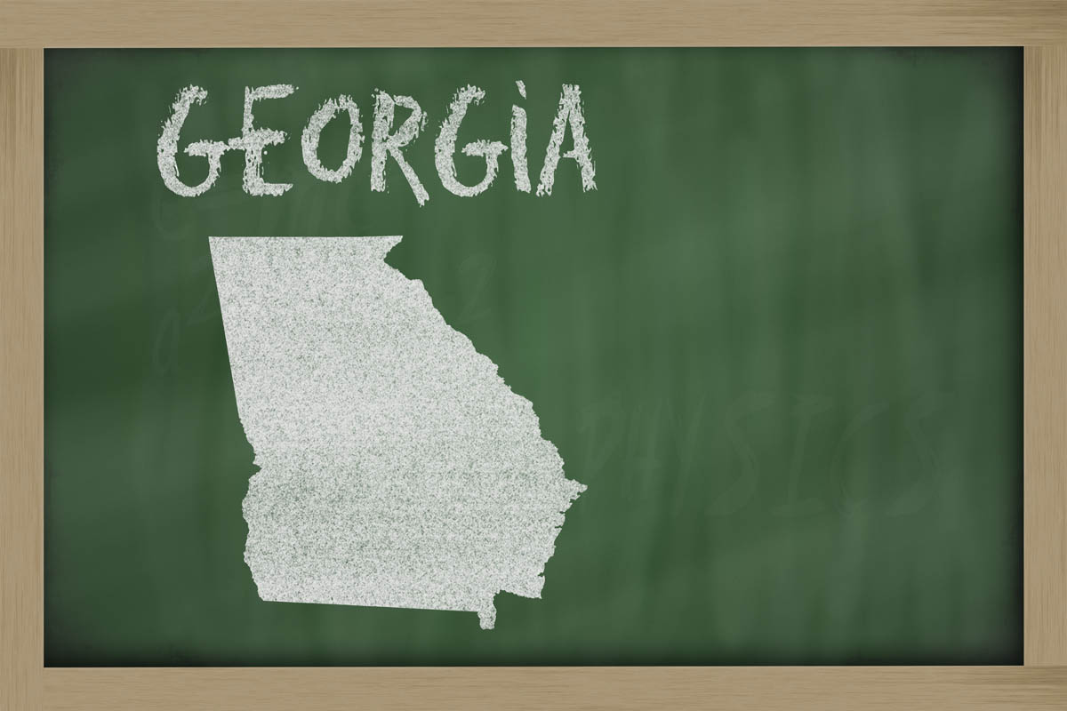 What are the rates of sales tax in different Georgia counties?