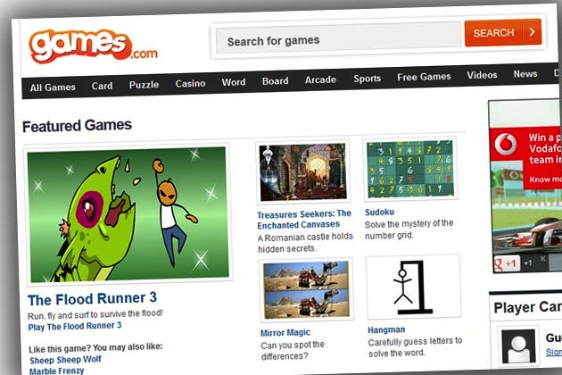 AOL Relaunches Games.com Site for Online Games  Military.com