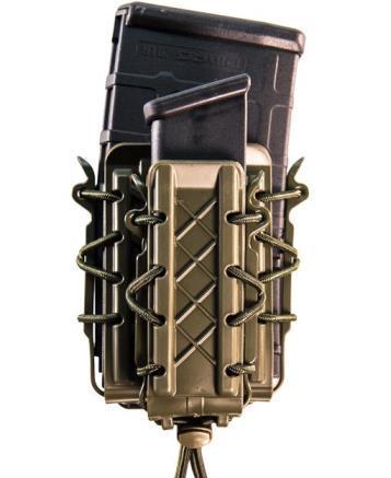 High Speed Gear's new Poly Double Decker TACO -- which combines a rifle magazine pouch and pistol magazine pouch in one secure unit -- is part of the new Polymer TACO line. Photo: High Speed Gear.