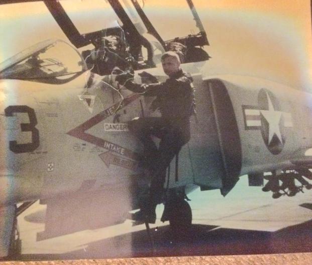 Larry Brown was a pilot with a Marine Corps F-4 squadron during the Vietnam War. 