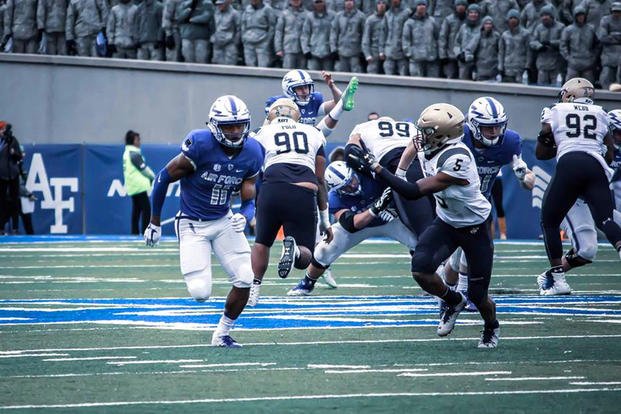 Air Force - Navy game, October 6, 2018 (Air Force photo)