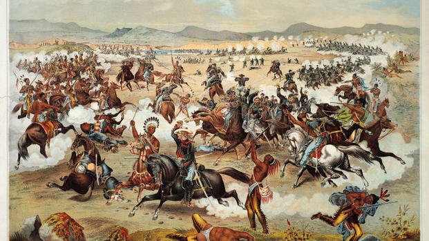 The old "cowboys and indians" movies leave out the relentless slaughter.