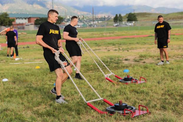 Army combat fitness test