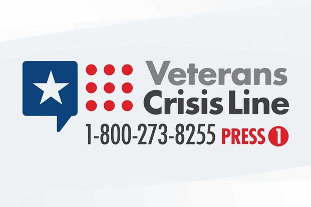 Department of Veterans Affairs veterans' crisis line phone number