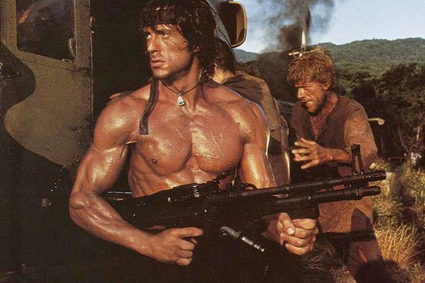 Rambo First Blood Part II Sylvester Stallone