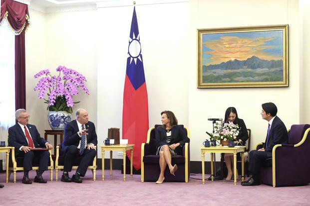 aiwan President-elect and Vice President Lai Ching-te in Taipei, Taiwan