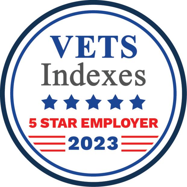 Vets Indexes 5 Star Employer 2023