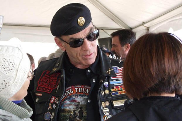 Vietnam veteran Artie Muller helped create the Rolling Thunder motorcycle rally in 1988.