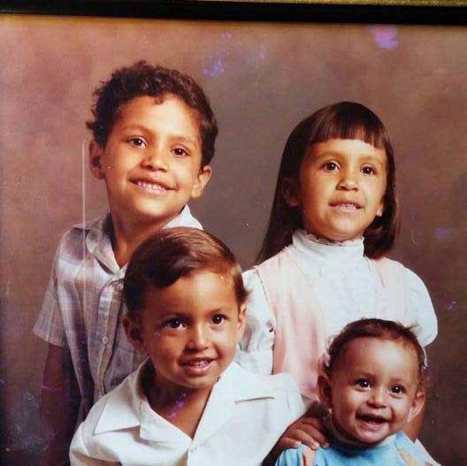 Clockwise from top left: Robert Ray Arsiaga, the author, Jeremy Adam Arsiaga, Gilbert Arsiaga Jr. (Photo courtesy of Angel Munoz) Clockwise from top left: Robert Ray Arsiaga, the author, Jeremy Adam Arsiaga, Gilbert Arsiaga Jr. (Photo courtesy of Angel Munoz)