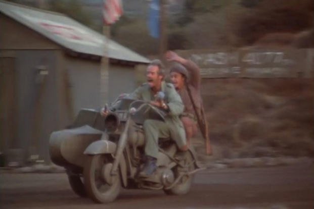 Hey, if you’re going to surrender to everyone at the 4077th before dinner, you’re going to have to hurry. (CBS) Hey, if you’re going to surrender to everyone at the 4077th before dinner, you’re going to have to hurry.