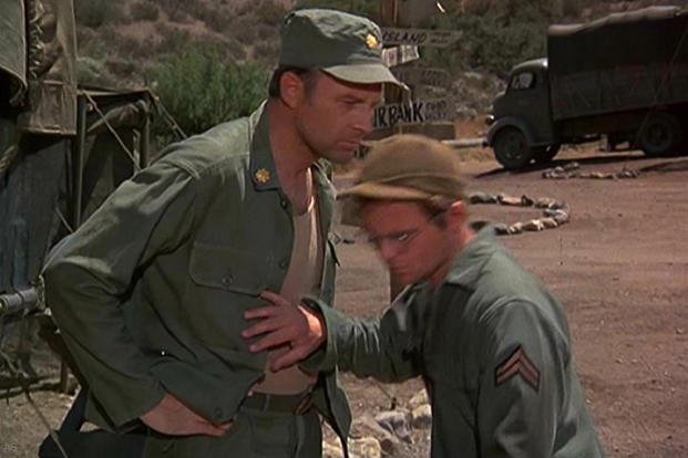 Flat-nosed trucks are underrated, just like Larry Linville’s comedic chops. (CBS) Flat-nosed trucks are underrated, just like Larry Linville’s comedic chops.