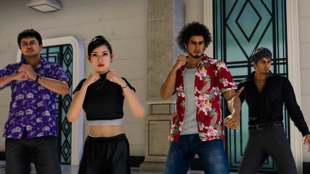 A scene featuring characters in Like A Dragon Infinite Wealth