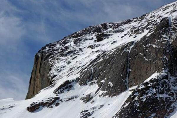 This photo from May depicts the north face of Longs Peak. (PHoto courtesy National Park Service via Fox News)