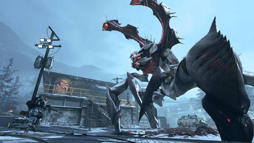 Call of Duty: Ghosts, Extinction gameplay.