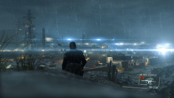 Metal Gear Solid V - hilltop view