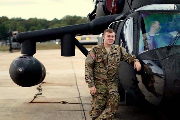 Spc. Jeremy Darrell Tomlin 22, a UH-60 crew chief assigned to the 12th Aviation Battalion, died April 17 in a Black Hawk crash in Maryland. U.S. Army photo