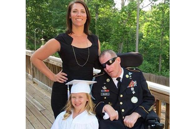 Army National Guard Master Sgt. Mark Allen was shot in the head in July 2009 while searching for Bowe Bergdahl in Afghanistan. Facebook photo