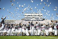 Cadets in Class of 2015 graduate from U.S. Military Academy.