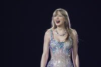 Taylor Swift performs as part of the ‘Eras Tour’ at the Tokyo Dome.