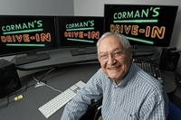 Producer Roger Corman poses in his Los Angeles office on May 8, 2013.