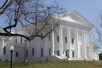 The Virginia Capitol is seen in Richmond, Va.