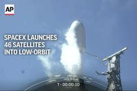 SpaceX Launches 46 Satellites Into Low-Orbit