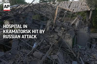 Hospital in Kramatorsk Hit by Russian Attack