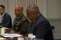 Austin Meets Marshall Islands President at Pentagon