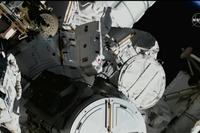 NASA Astronauts Conduct Spacewalk at ISS