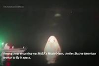 Four Astronauts Splash Down off Florida Coast