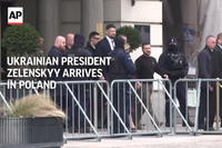 Ukrainian President Zelenskyy Arrives in Poland