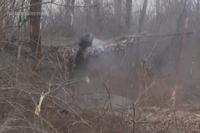 Ukrainian Artillery Unit Fires Howitzers at Russian Infantry Positions in Bakhmut Area