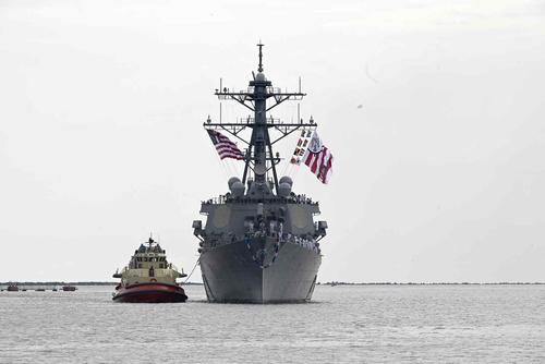 Arleigh-Burke class guided-missile destroyer USS Carney