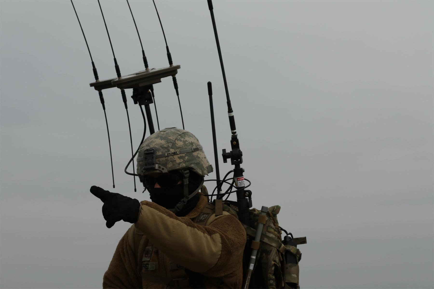 Big Red One Attacks Foes in Training with New Electronic Warfare Kit