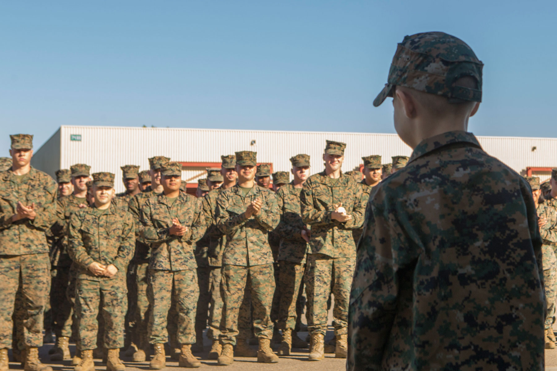 Terminally Ill Boy Achieves Dream, Becomes Honorary Marine at Miramar
