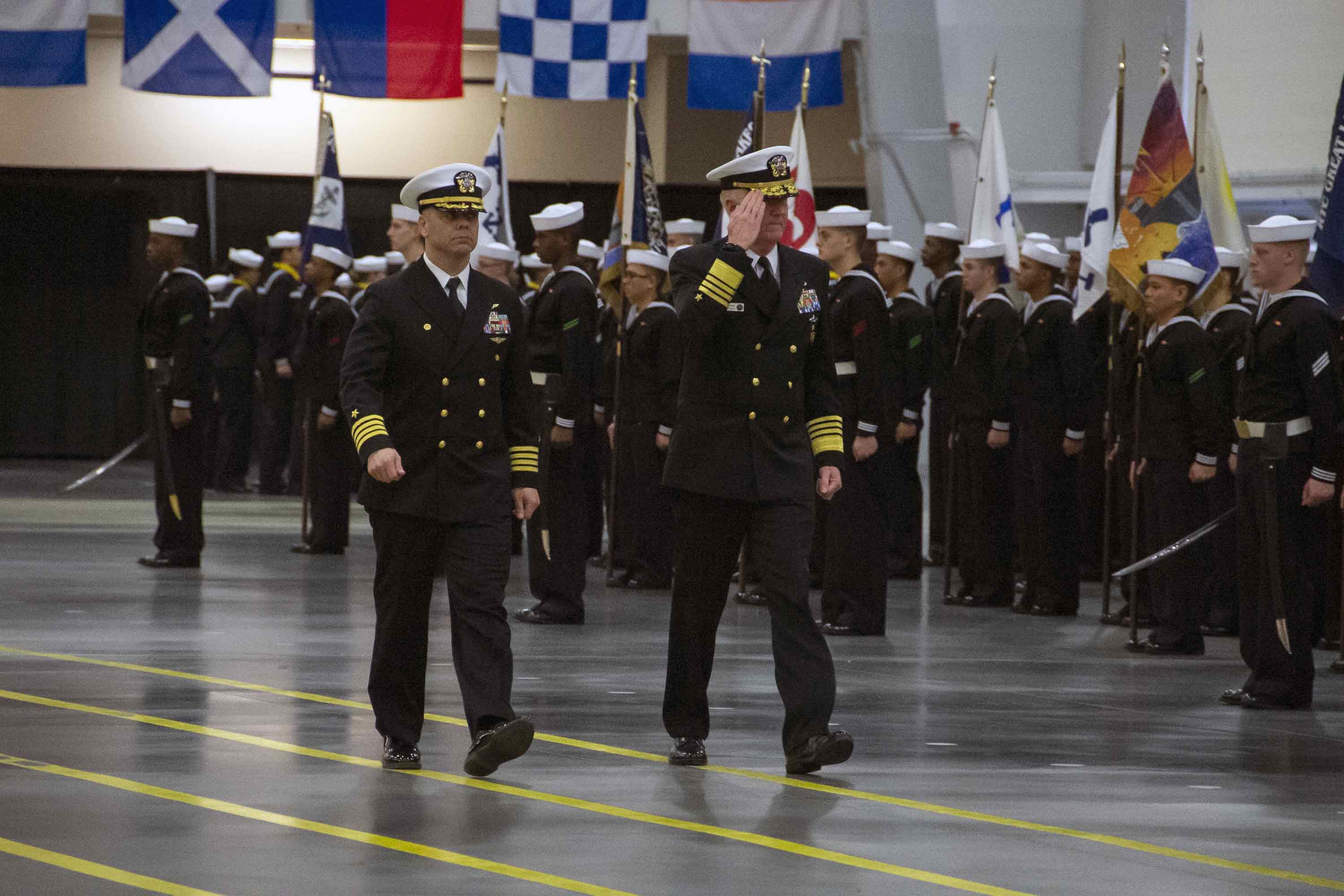 Navy Delays New Arrivals at Boot Camp 