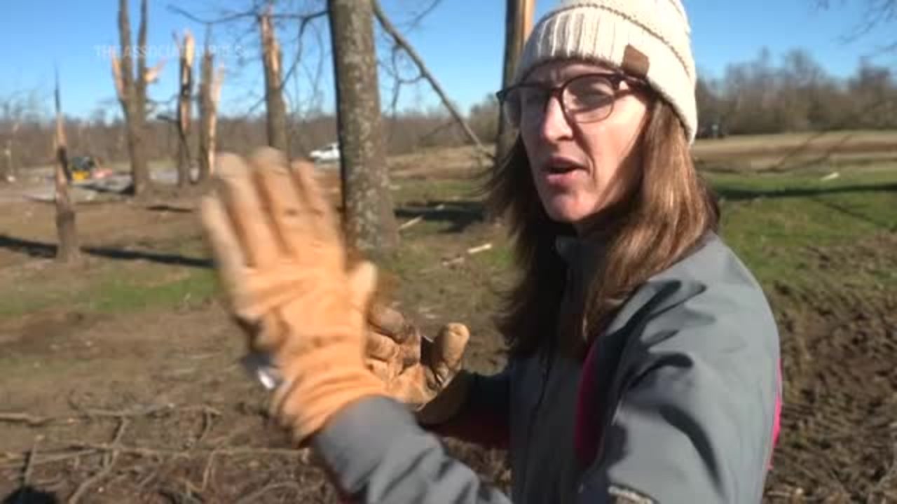 Kentucky Residents Search Rubble After Tornado