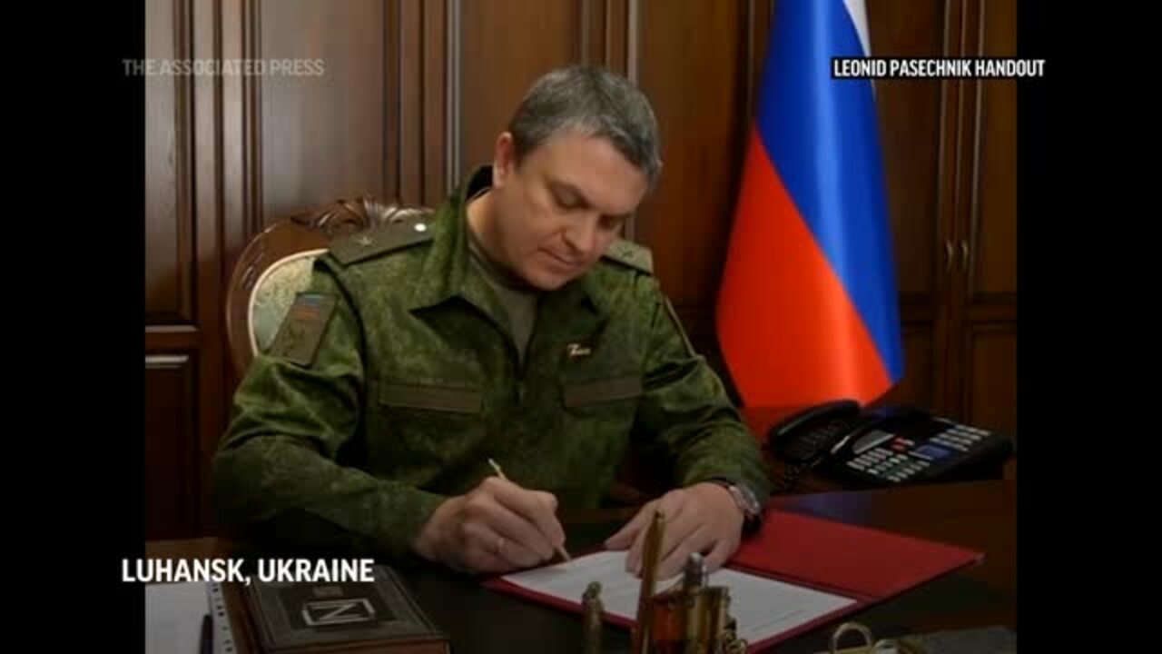 Kremlin-Backed Vote in Russian-Held Ukraine