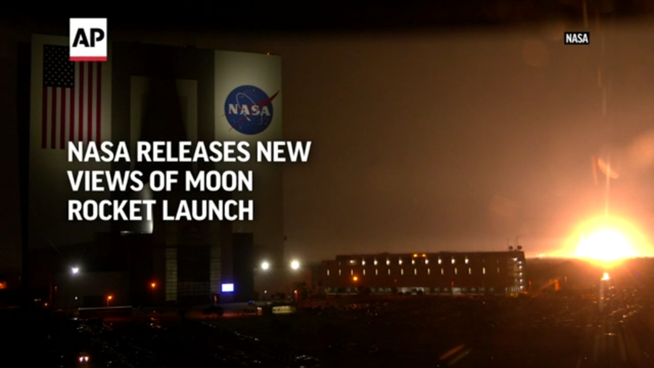 NASA Releases New Views of Artemis I Launch