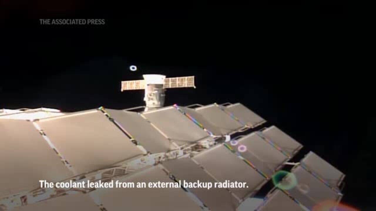 Russia Reports Coolant Leak at Space Station