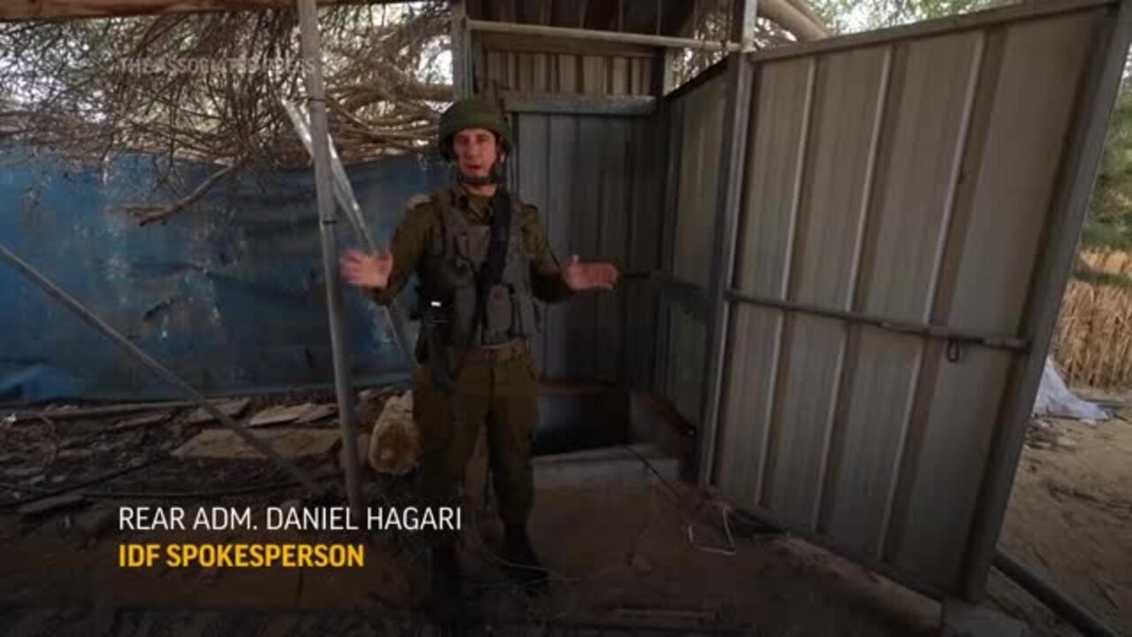 Israel Says It Found Traces of Hostages in Gaza Tunnel