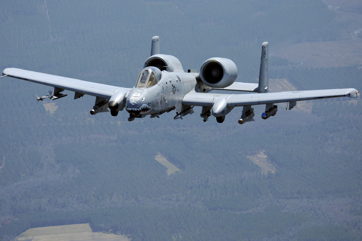 A-10 shell casing! I work on them (Avionics) and got one from a