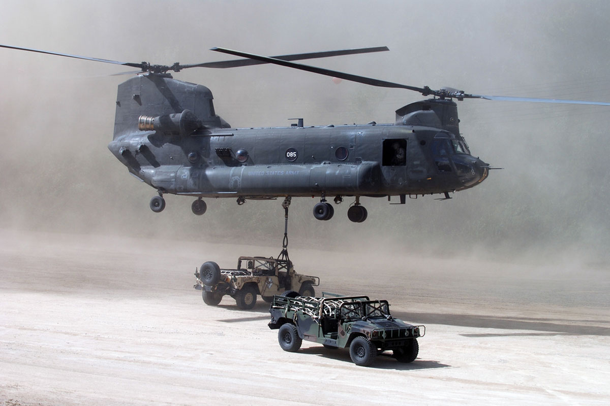 CH-47 Chinook helicopter 8X12 PHOTOGRAPH US Army USA 