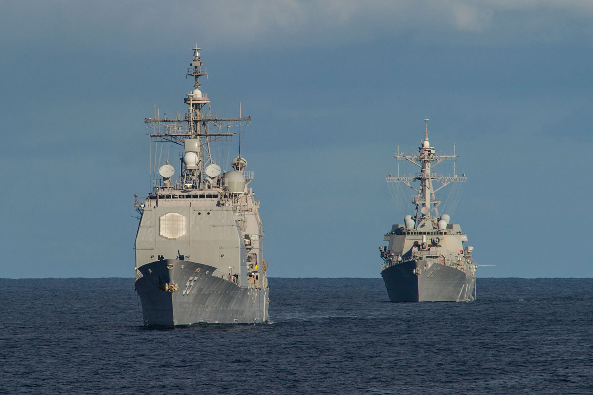 Ticonderoga Class Aegis Guided-Missile Cruisers, USA