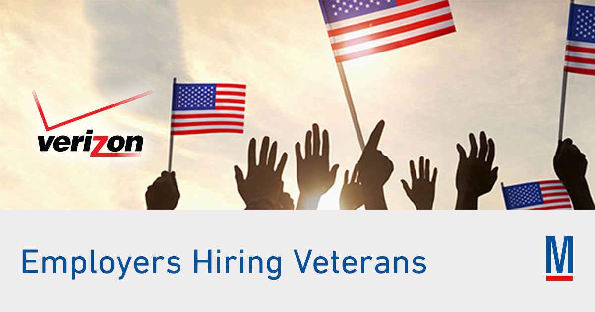 Verizon Jobs Jobs For Veterans Military Com