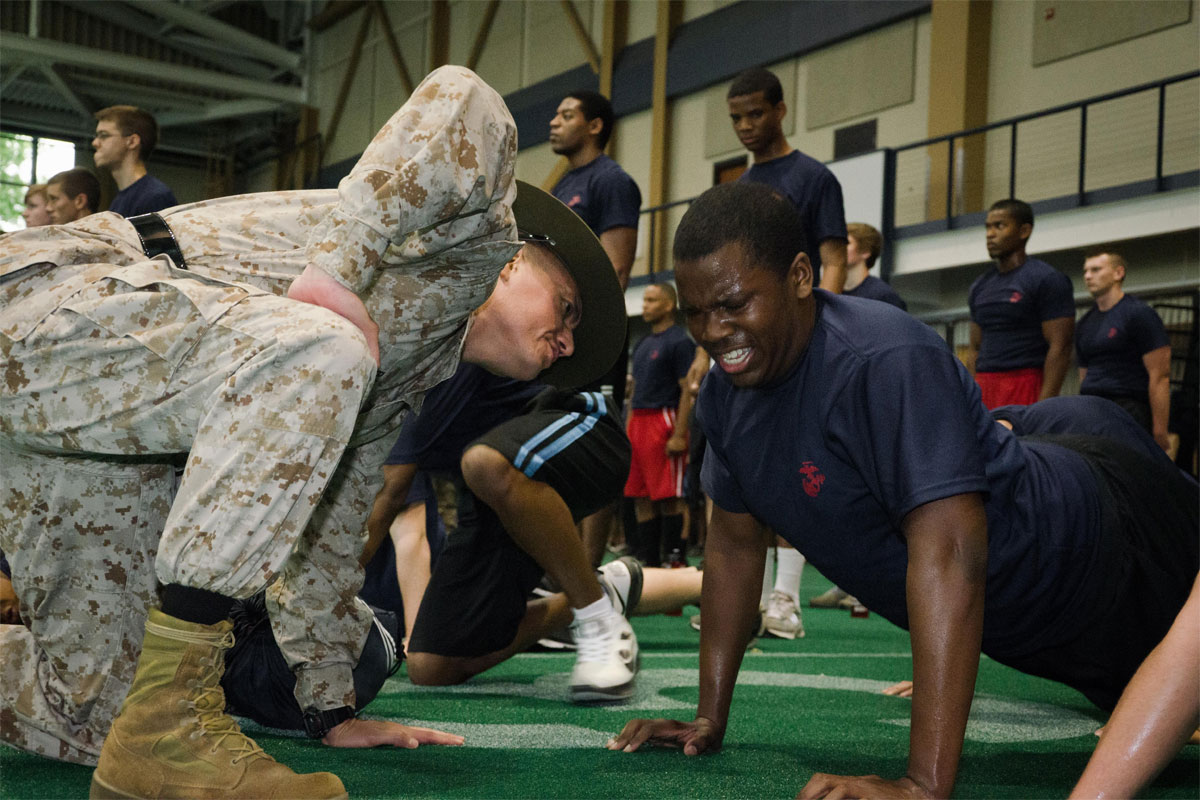 us navy boot camp