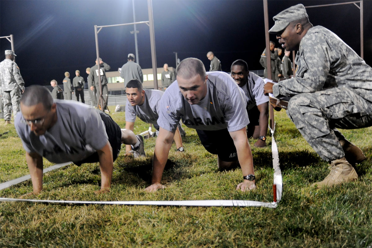 military boot camp training near me