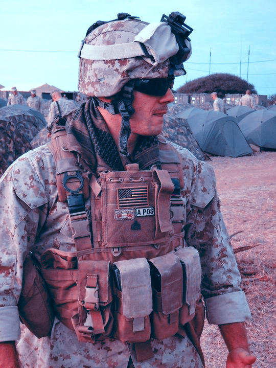 Matt DeMaio, a Marine corps veteran, is about to mark the end of the second year for his company, Condition One, which is now providing energy bars to one NFL team and courting interest from other major-league sports teams. (Courtesy photo)