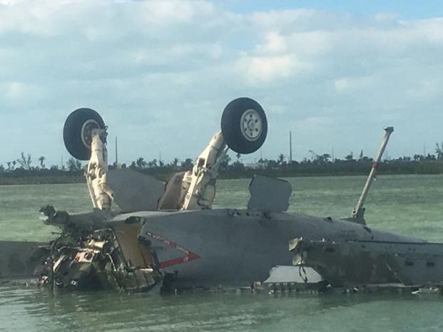 F A 18 That Crashed Off Florida Was Flying With 1 Engine Document Says Military Com