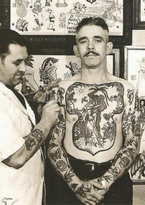 Exhibition shows navy's rich past with tattoo art